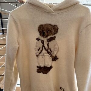 Ralph Lauren Classic Bear sweater hoodie - NWT